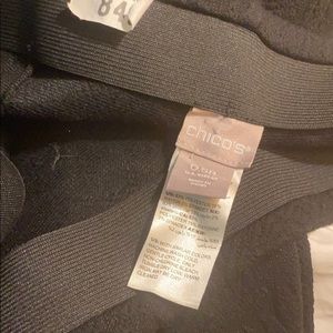 Black Chicos straight leg pants .5